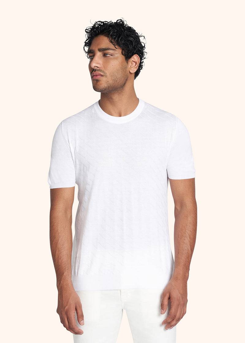 Kiton MAGLIA GIROCOLLO COTONE UK1442E2340C Economico