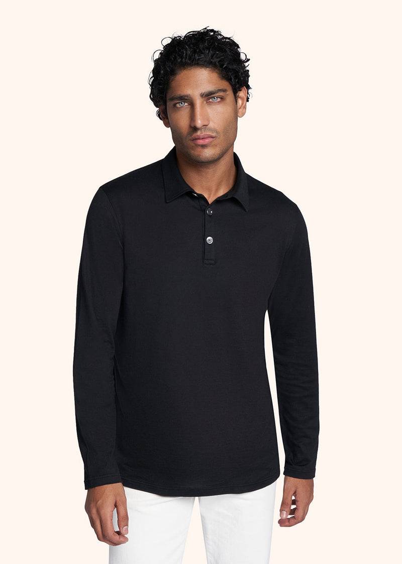 Kiton POLO ML Cotone UMK020815 In Vendita