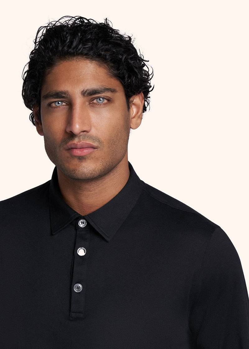 Kiton POLO ML Cotone UMK020815 In Vendita