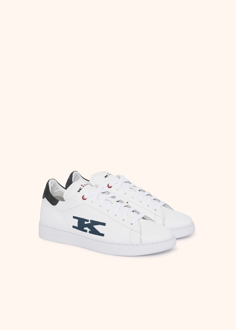 Kiton SCARPA SNEAKERS CALFSKIN USSN001XB601902 Vendita Economica
