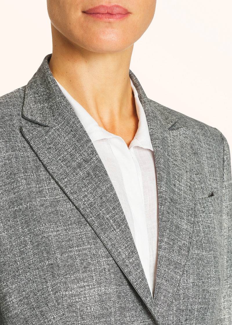 Kiton GIACCA Viscosa D46518K09T1107 Spedizione gratuita