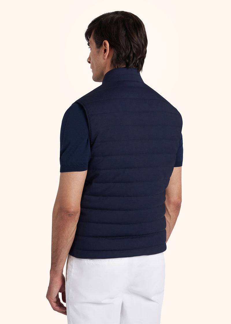 Kiton GIUBBOTTO SMANICATO LANA VERGINE UW1723K0638C05 Offerta per la Festa della Mamma