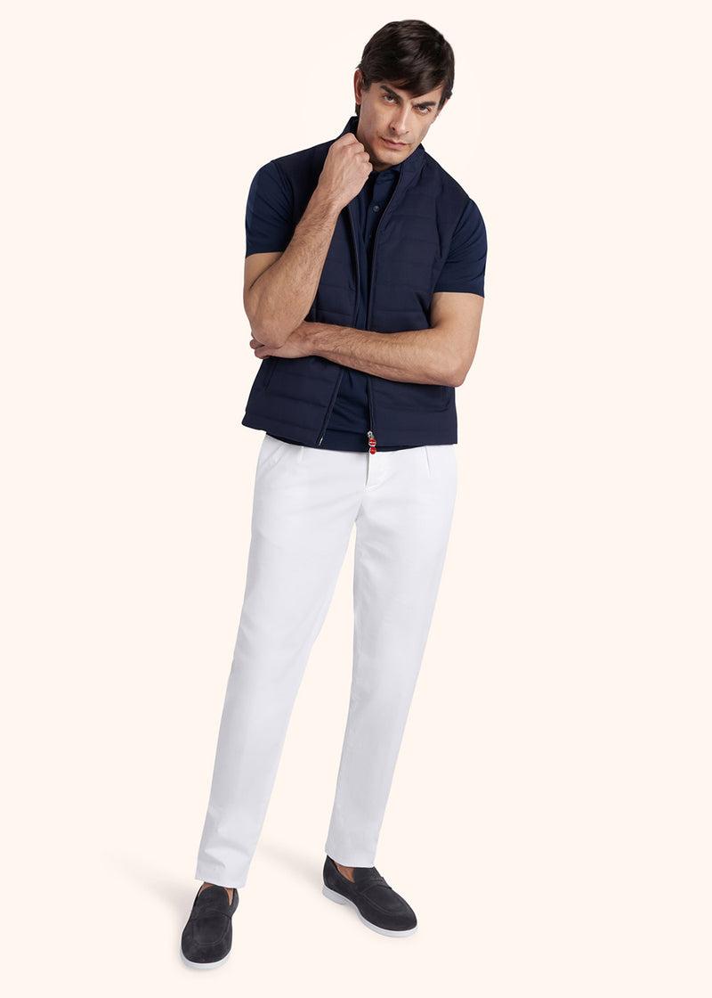 Kiton GIUBBOTTO SMANICATO LANA VERGINE UW1723K0638C05 Offerta per la Festa della Mamma