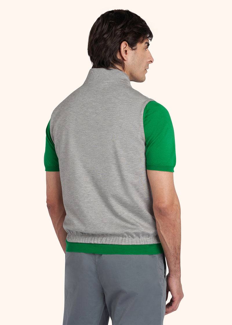 Kiton GIUBBOTTO SMANICATO POLIESTERE UW1730V0834C03 Offerta Giorno del Papà