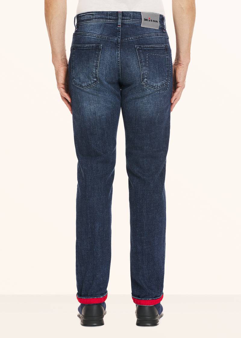 Kiton PANTALONI Cotone UPNJSMJ02T7203 Latest stili