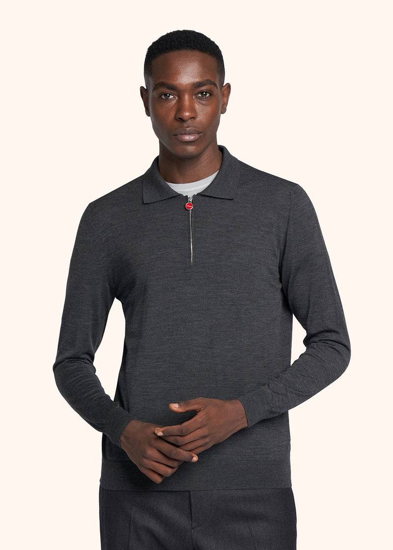 Kiton POLO Lana UK864ZW221002 Fino al 50% di sconto