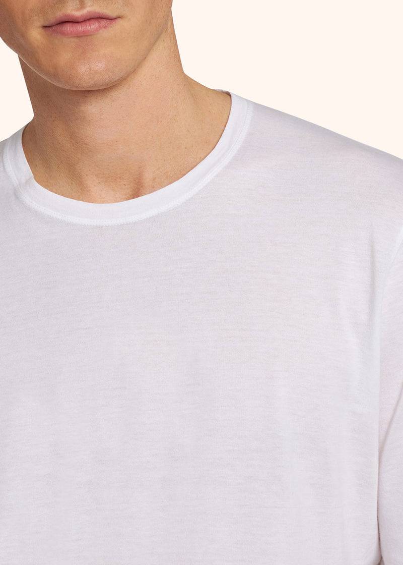 Kiton T-SHIRT ML Cotone UMK010405 Fino al 60% di sconto