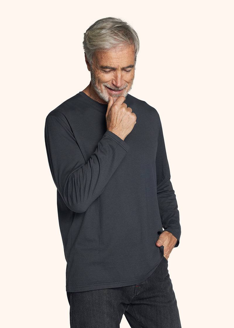 Kiton T-SHIRT Cotone UMK003906 Offerta speciale della fabbrica