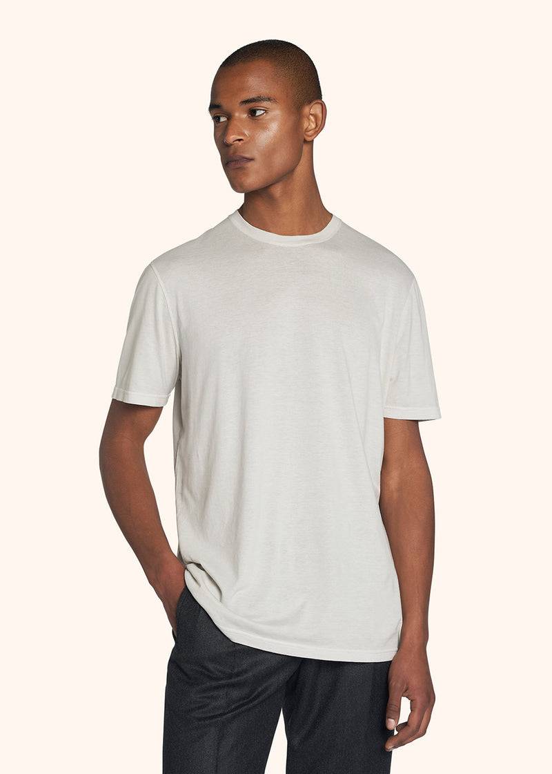 Kiton T-SHIRT M/M Cotone UMK003801 Affare Del Giorno