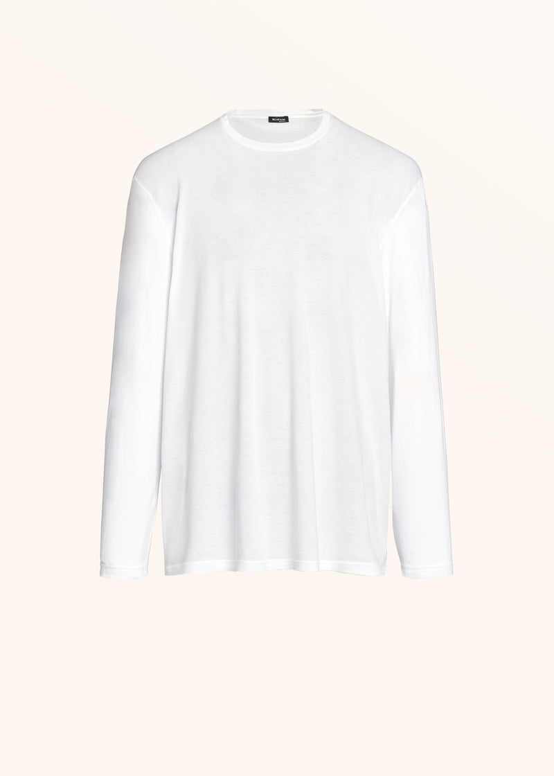 Kiton T-SHIRT M/L COTONE UMK003005 Prezzo Ridotto