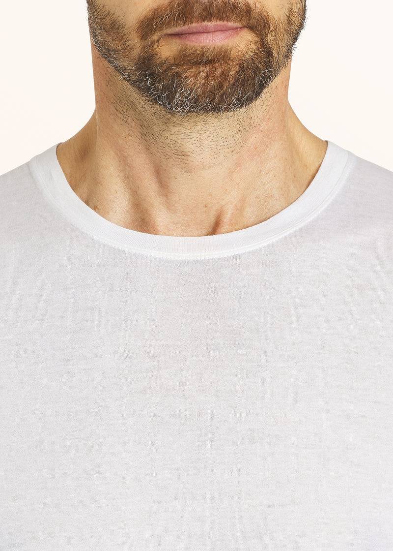 Kiton T-SHIRT M/L COTONE UMK003005 Prezzo Ridotto