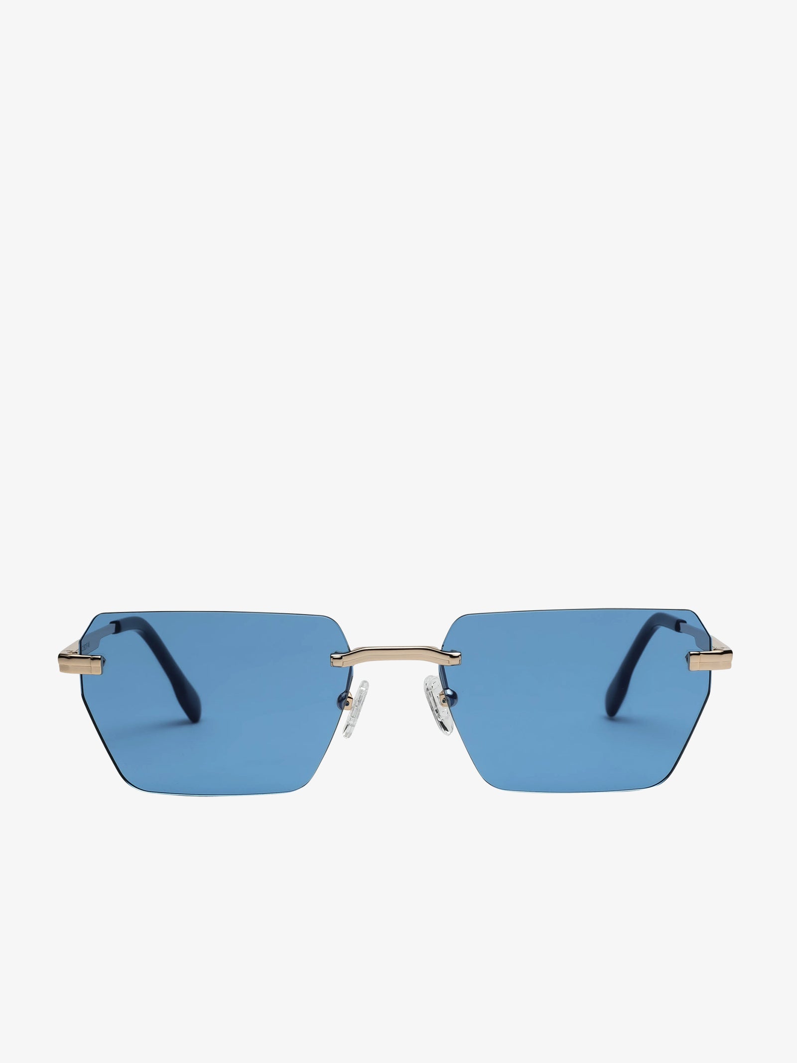 LEZIFF Occhiali da sole ARVIN uomo metallo blu Fino Al -60%