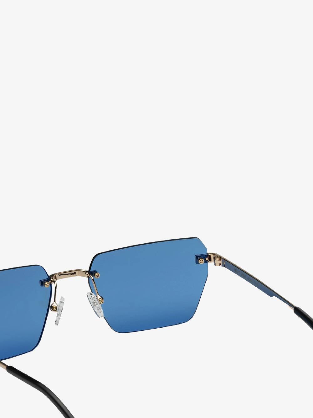 LEZIFF Occhiali da sole ARVIN uomo metallo blu Fino Al -60%