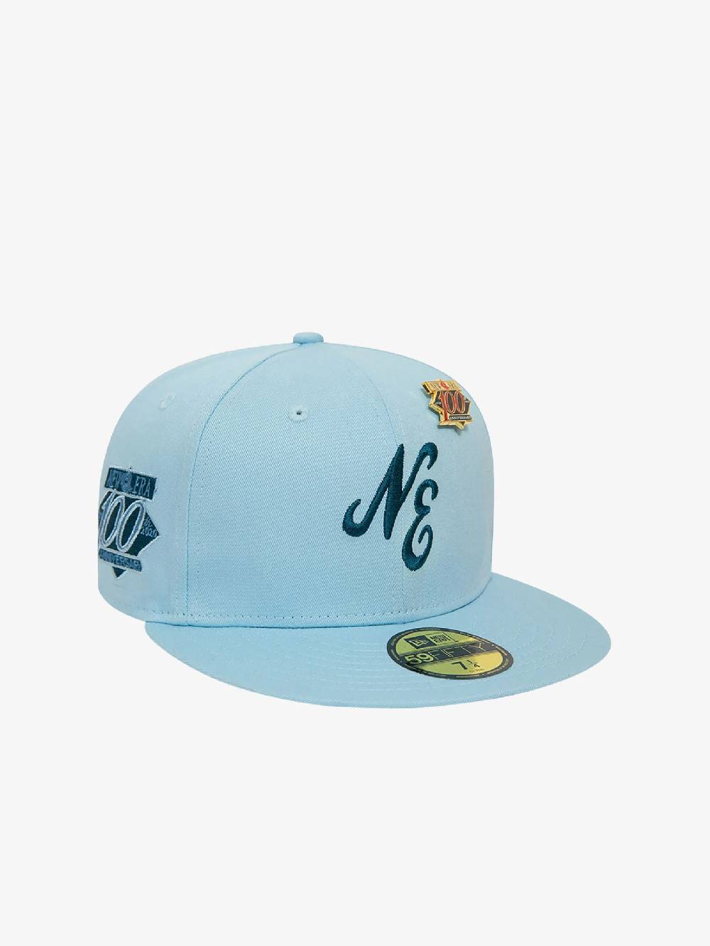 NEW ERA Cappello 59FIFTY New Era Script 60503552 cotone blu Sottocosto