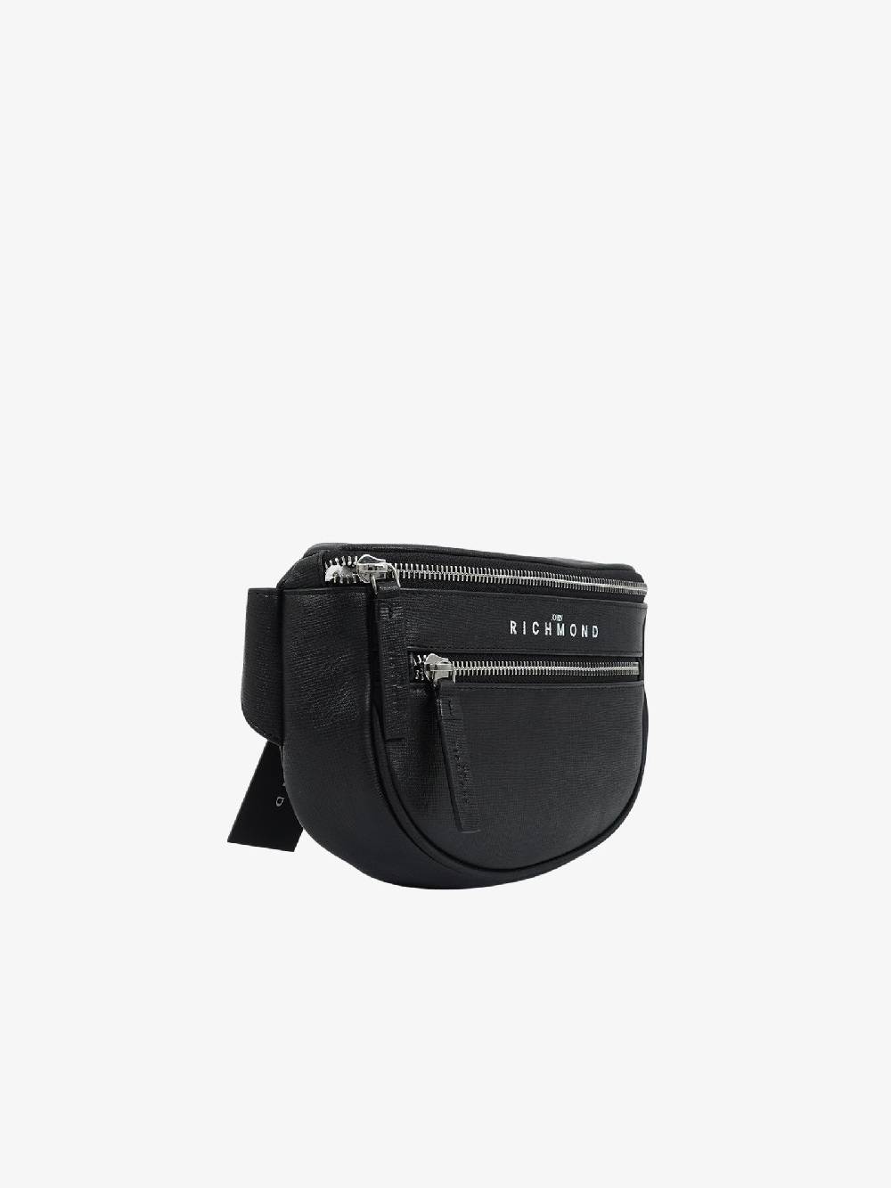 JOHN RICHMOND Marsupio JR-B126 JR-B126 uomo pelle nero Outlet