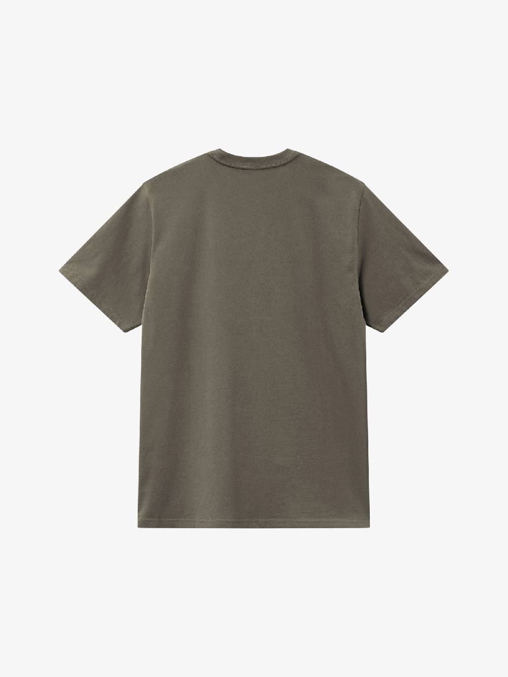 CARHARTT WIP T-shirt S/S Pocket I030434_ uomo cotone marrone Offerte