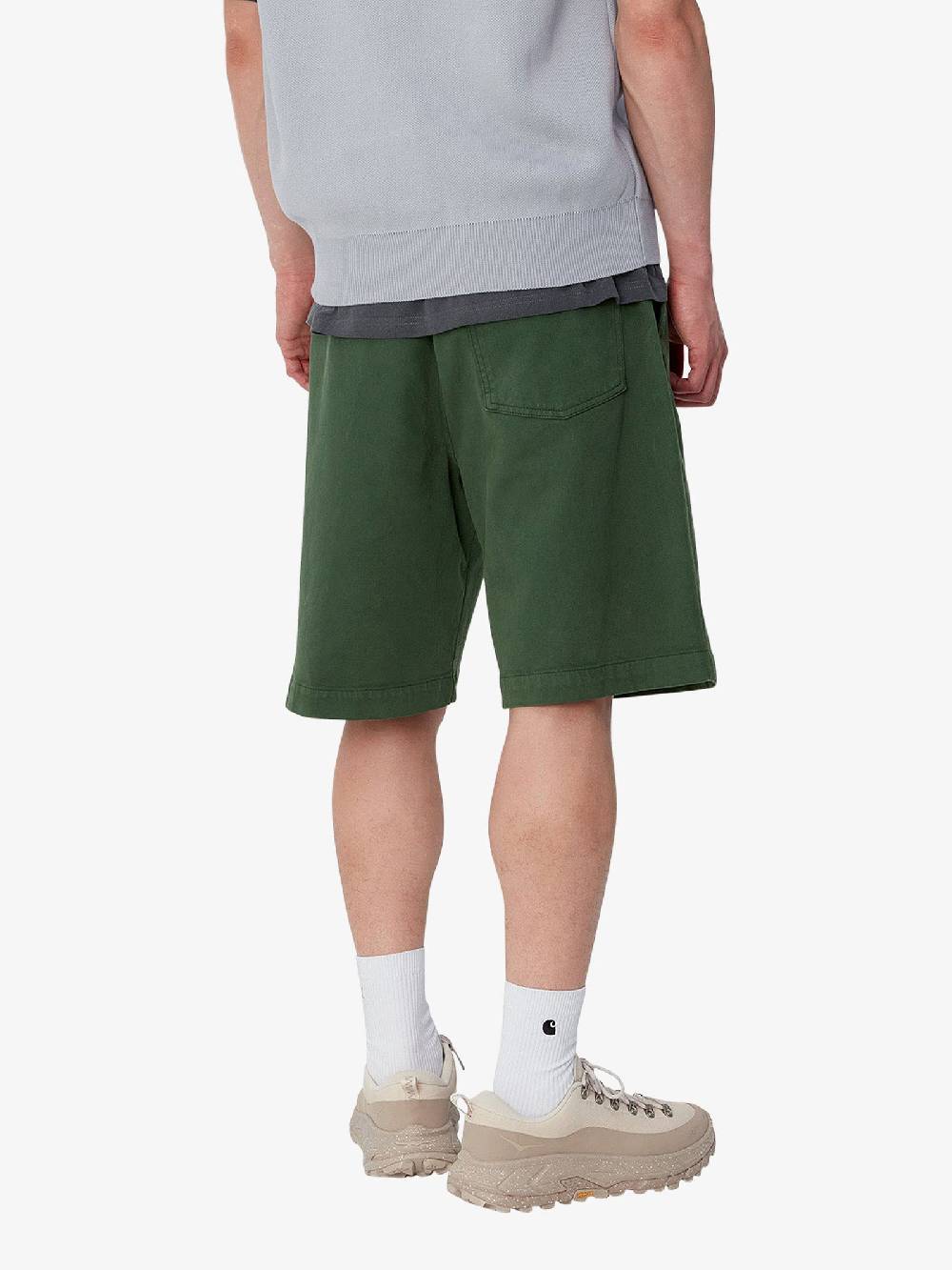 CARHARTT WIP Bermuda Floyde I033587_ uomo cotone verde I Più Venduti