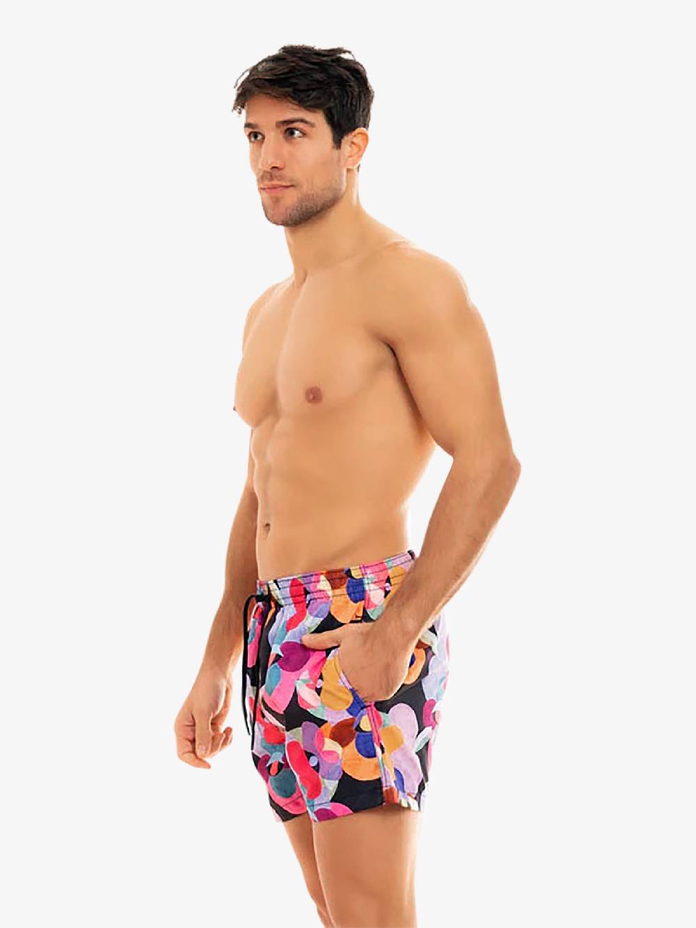 MOVE BEACHWEAR Costume da bagno Boxer Saint Vincent con stampa SVN PRINT 24 uomo multicolor Vendite Flash