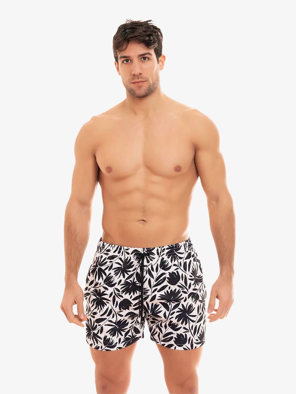MOVE BEACHWEAR Costume da bagno Boxer Saint Vincent con stampa SVN PRINT 24 uomo nero In Saldo