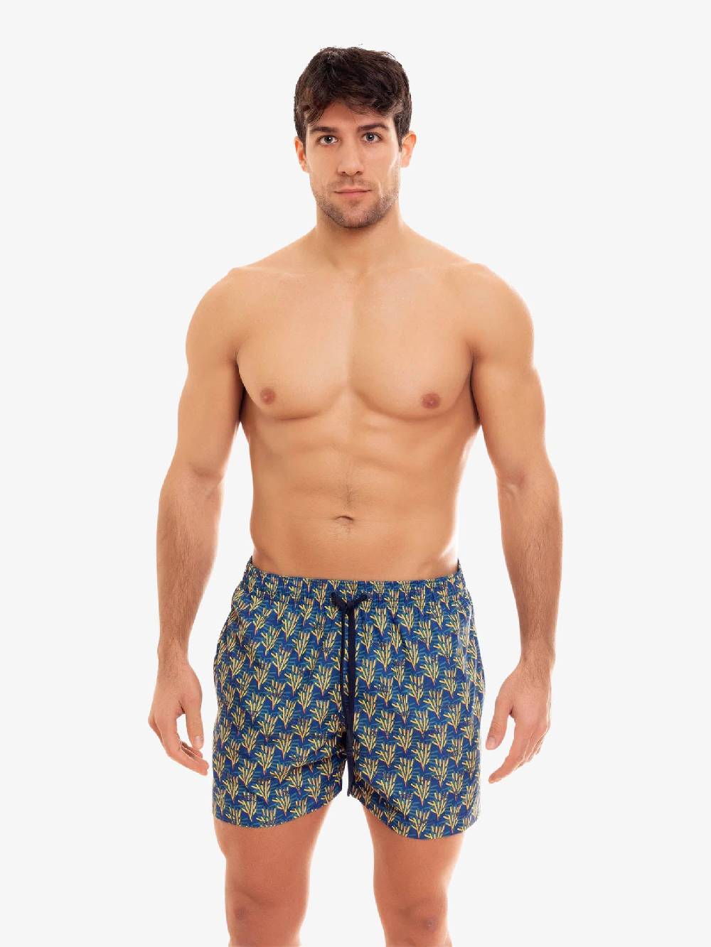 MOVE BEACHWEAR Costume da bagno Boxer Saint Vincent con stampa SVN PRINT 24 uomo multicolor Nuova