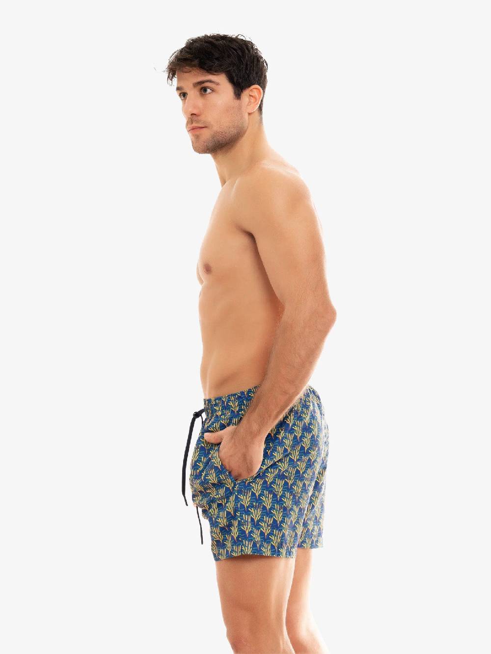 MOVE BEACHWEAR Costume da bagno Boxer Saint Vincent con stampa SVN PRINT 24 uomo multicolor Nuova
