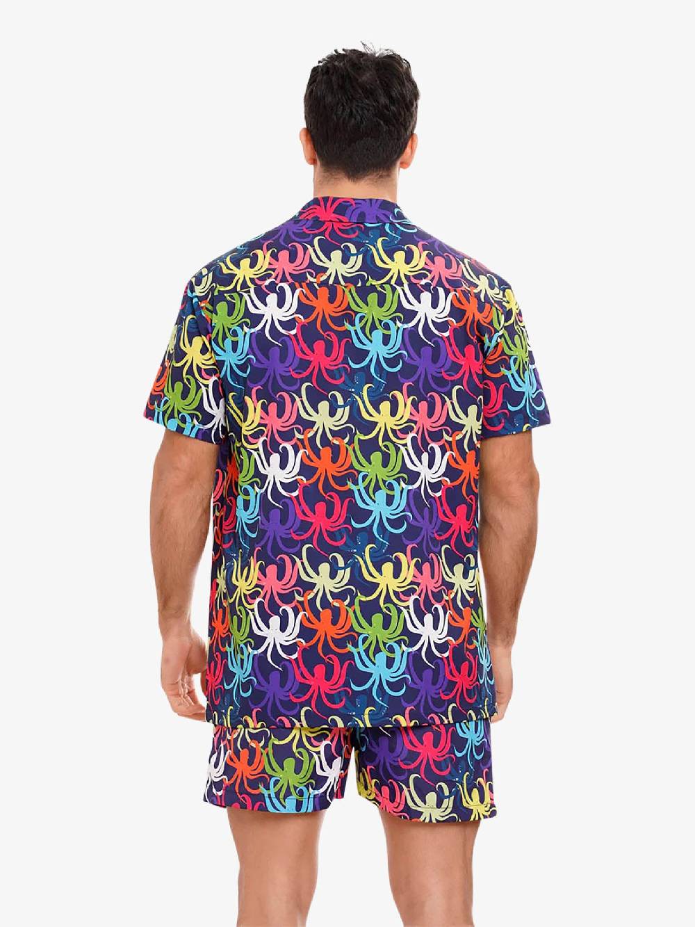 MOVE BEACHWEAR Camicia Bowling con stampa CAMICIA PRINT 24 uomo multicolor Offerta speciale