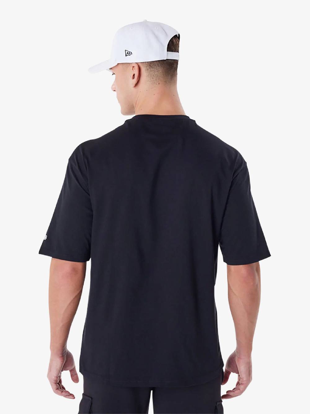 NEW ERA T-shirt Oversize LA Dodgers MLB Essential 60416724 uomo cotone nero Grande vendita