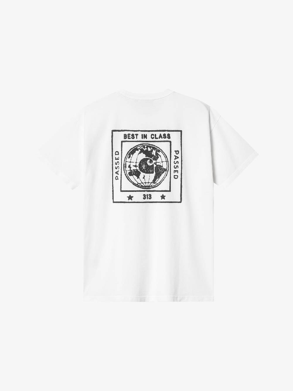 CARHARTT WIP T-shirt S/S Stamp I033670_ uomo cotone bianco Shopping online