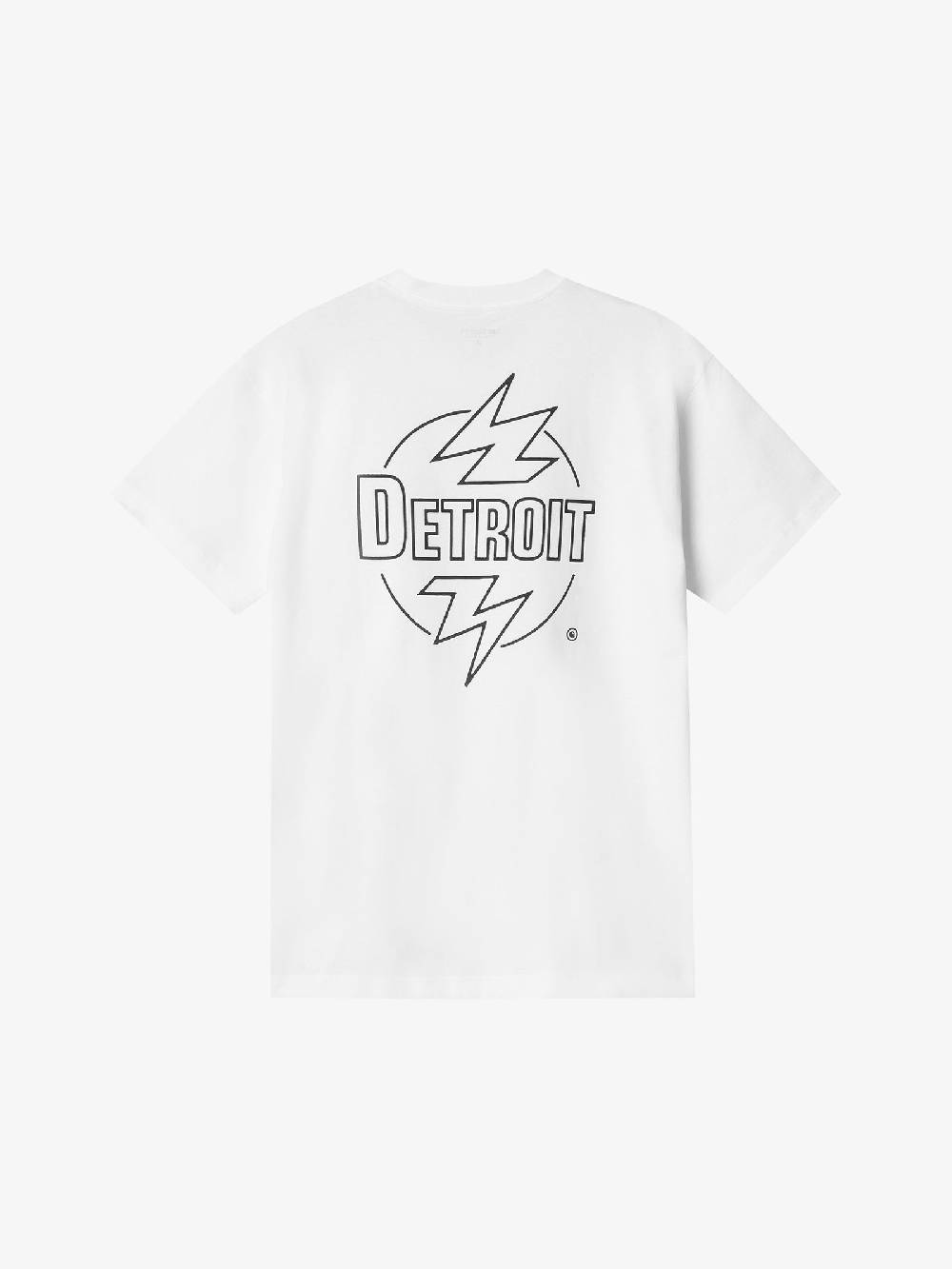 CARHARTT WIP T-shirt S/S Ablaze I033639_ uomo cotone bianco Cyber Monday