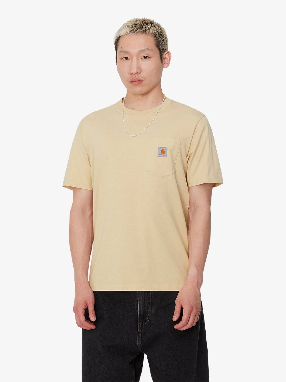 CARHARTT WIP T-Shirt I030434_02_XX uomo bianca Vendita calda