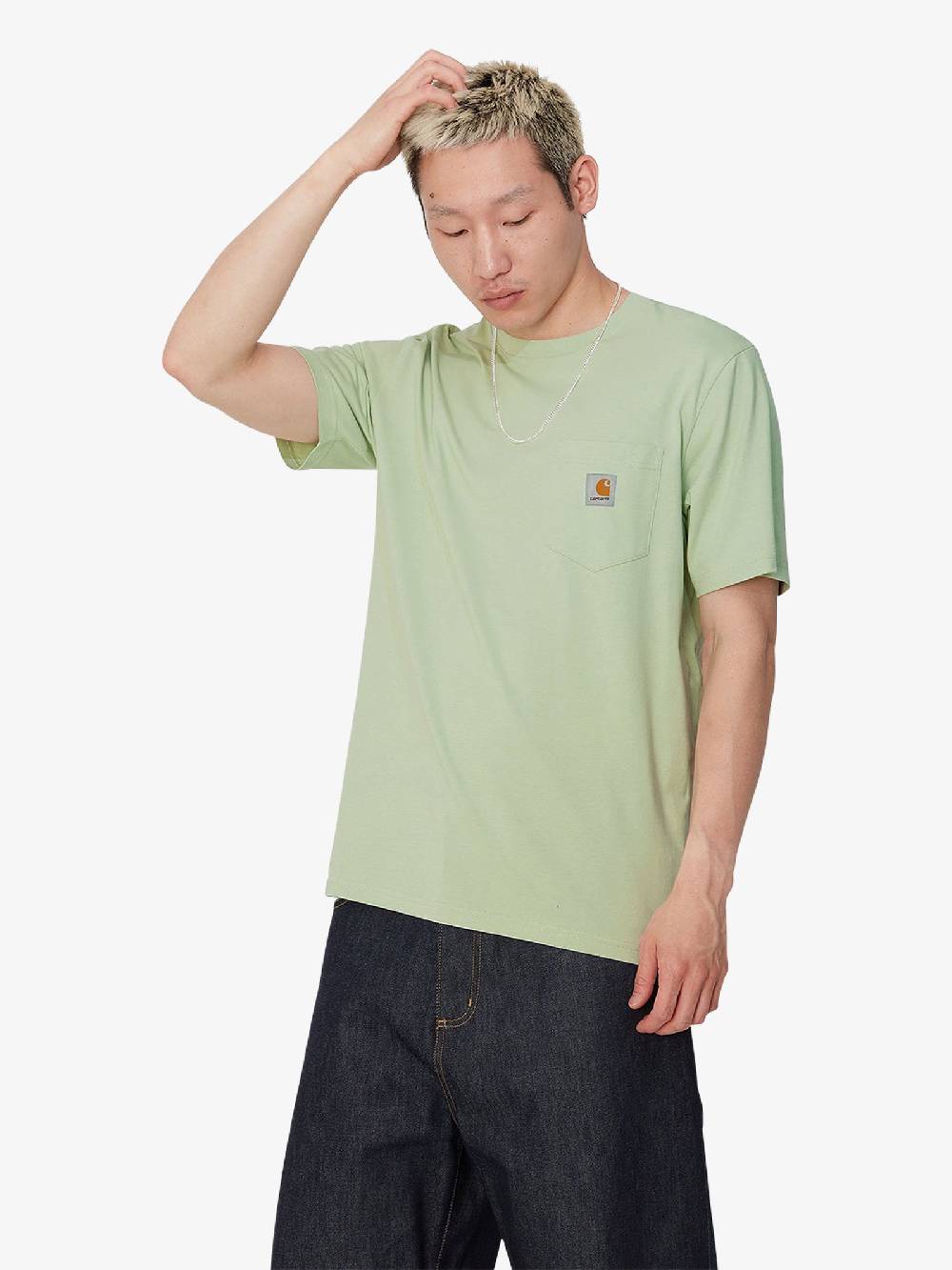 CARHARTT WIP T-Shirt I030434_02_XX uomo bianca Latest fashion