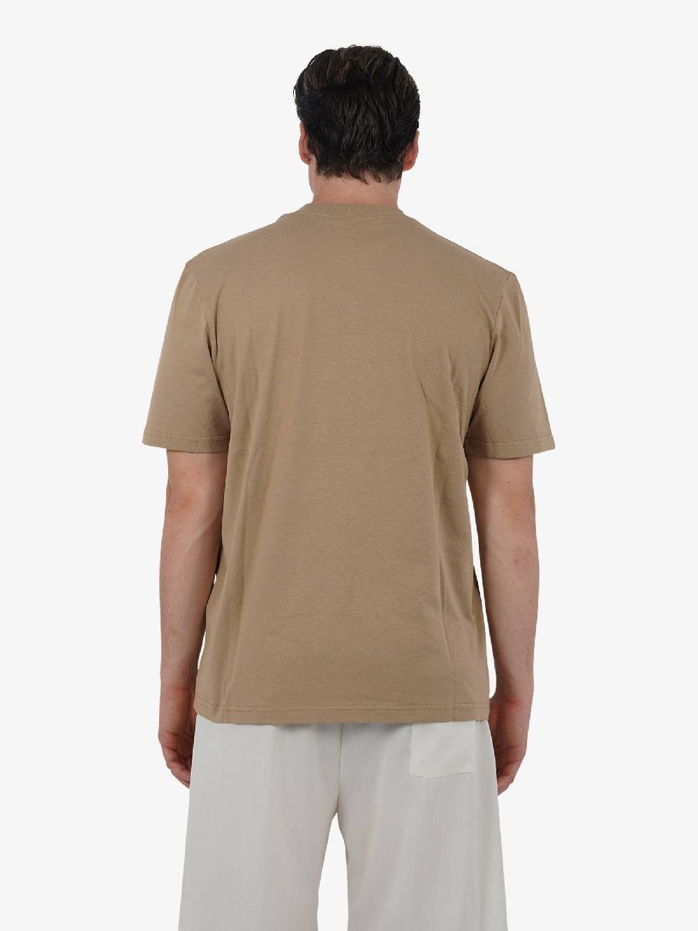 YES LONDON T-shirt XM4116 uomo cotone marrone Grandi sconti