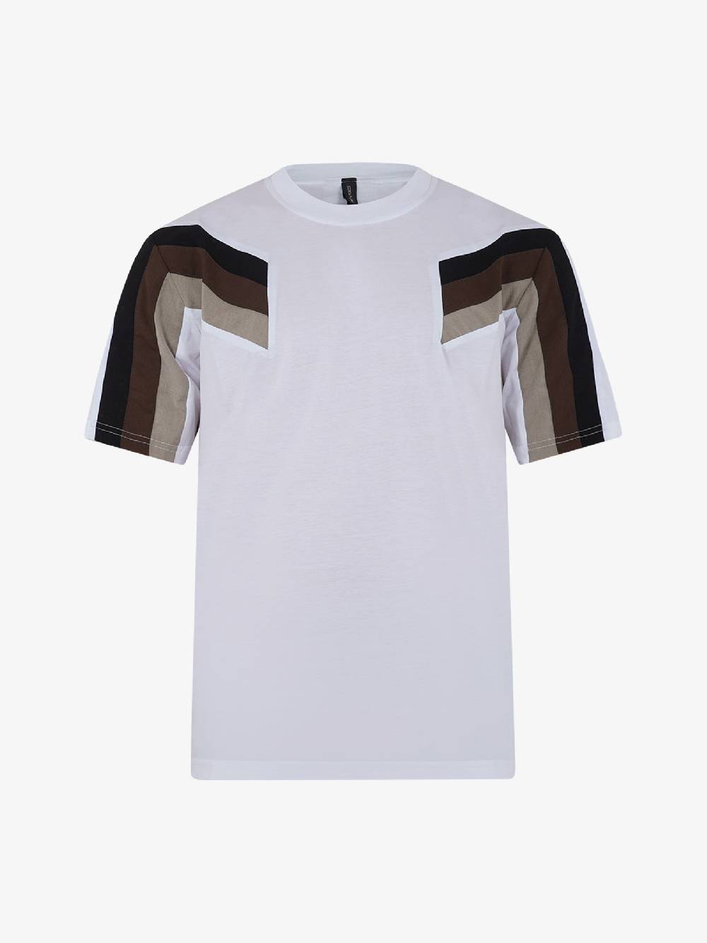 PRET A PORTER T-shirt girocollo con stampa M9M2752 uomo cotone bianco Comprane uno, ottenene uno gratis
