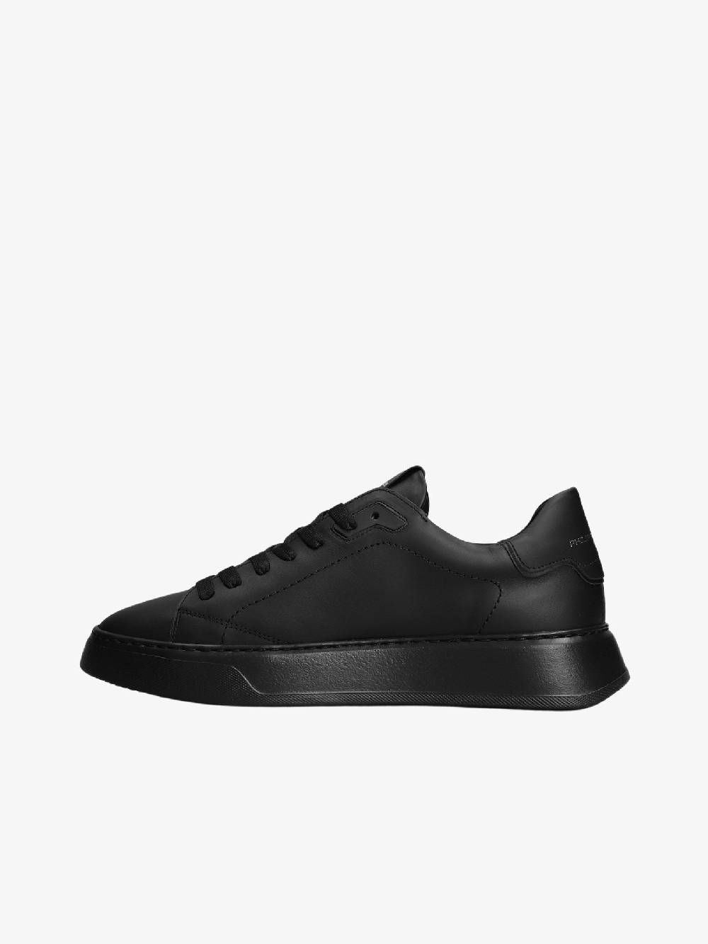 PHILIPPE MODEL Sneaker Temple Veau - Noir Blanc Offerte giornaliere