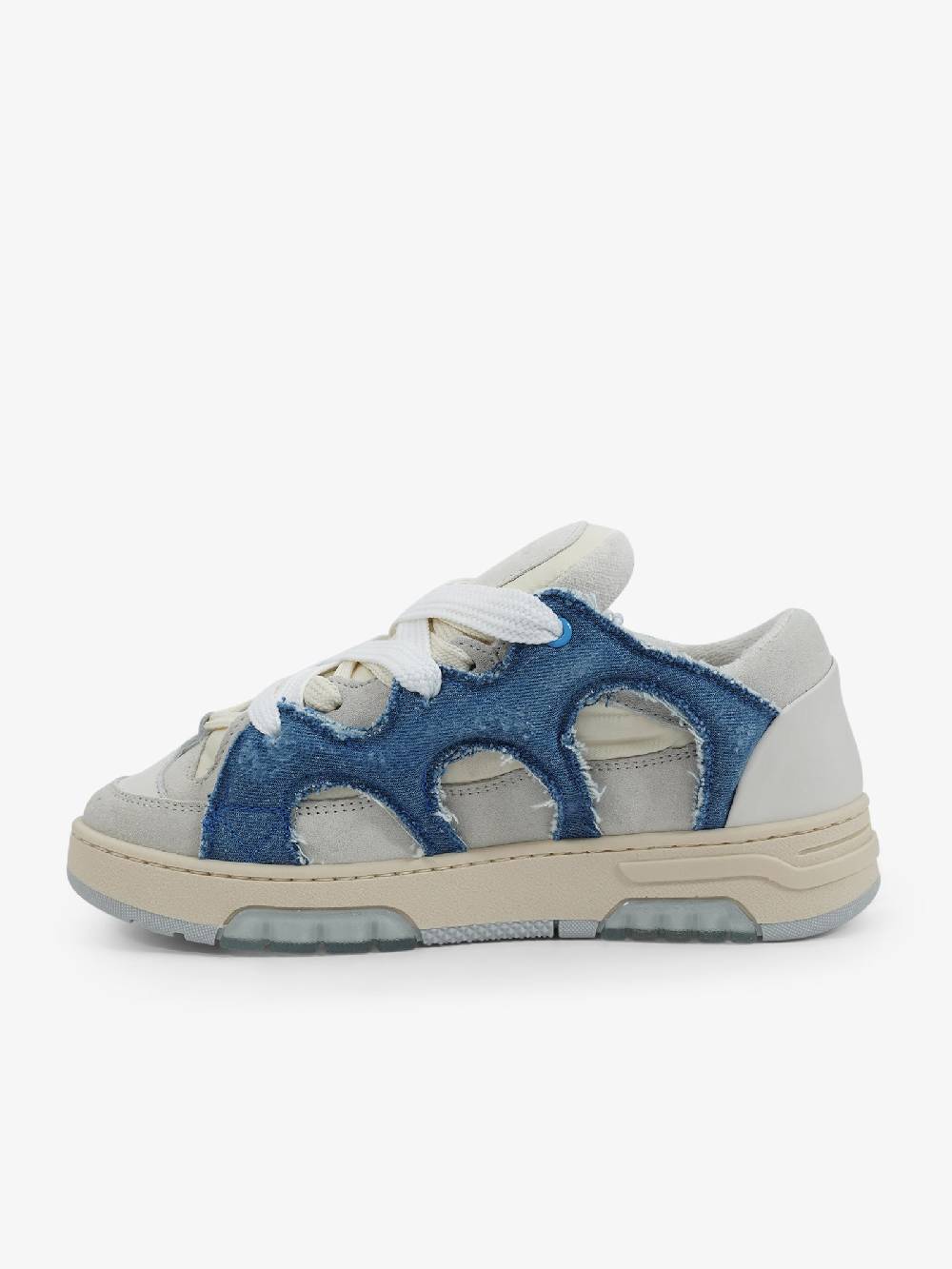 DANILO PAURA Sneakers YU01-S1-SU-AP SANTHA 1 pelle denim Rilascio limitato