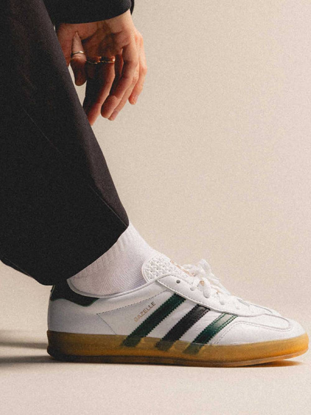 ADIDAS Sneakers GAZELLE INDOOR W IE2957 pelle bianco Fino al 65% di sconto