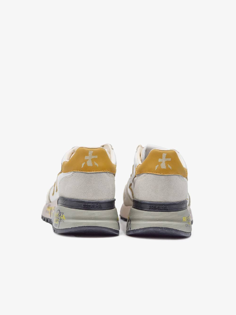 PREMIATA Sneakers MICK 6613 uomo pelle bianco Sostegno trimestrale
