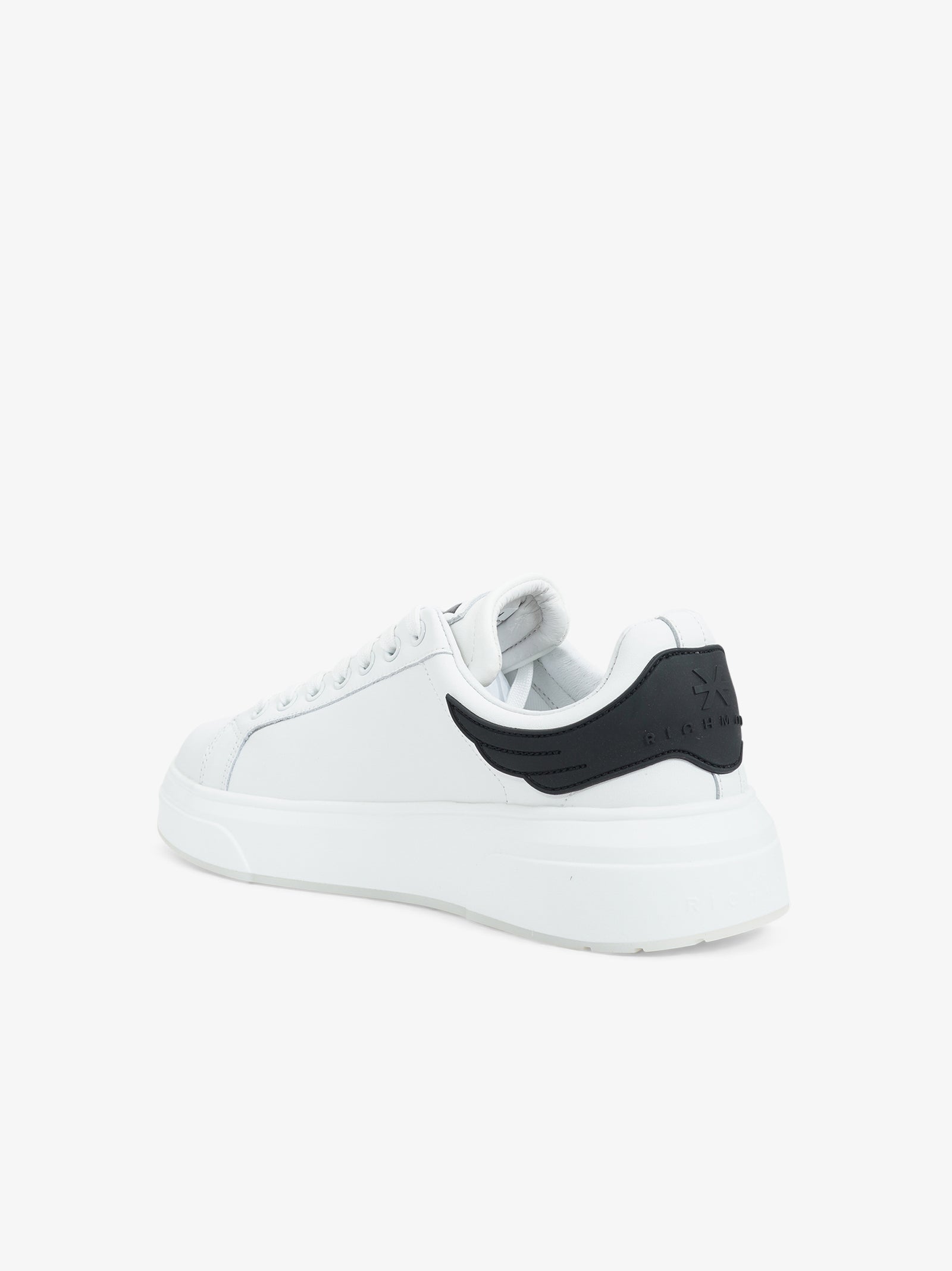 JOHN RICHMOND Sneakers 22203/CP uomo in pelle bianco 50% di sconto con spedizione gratuita