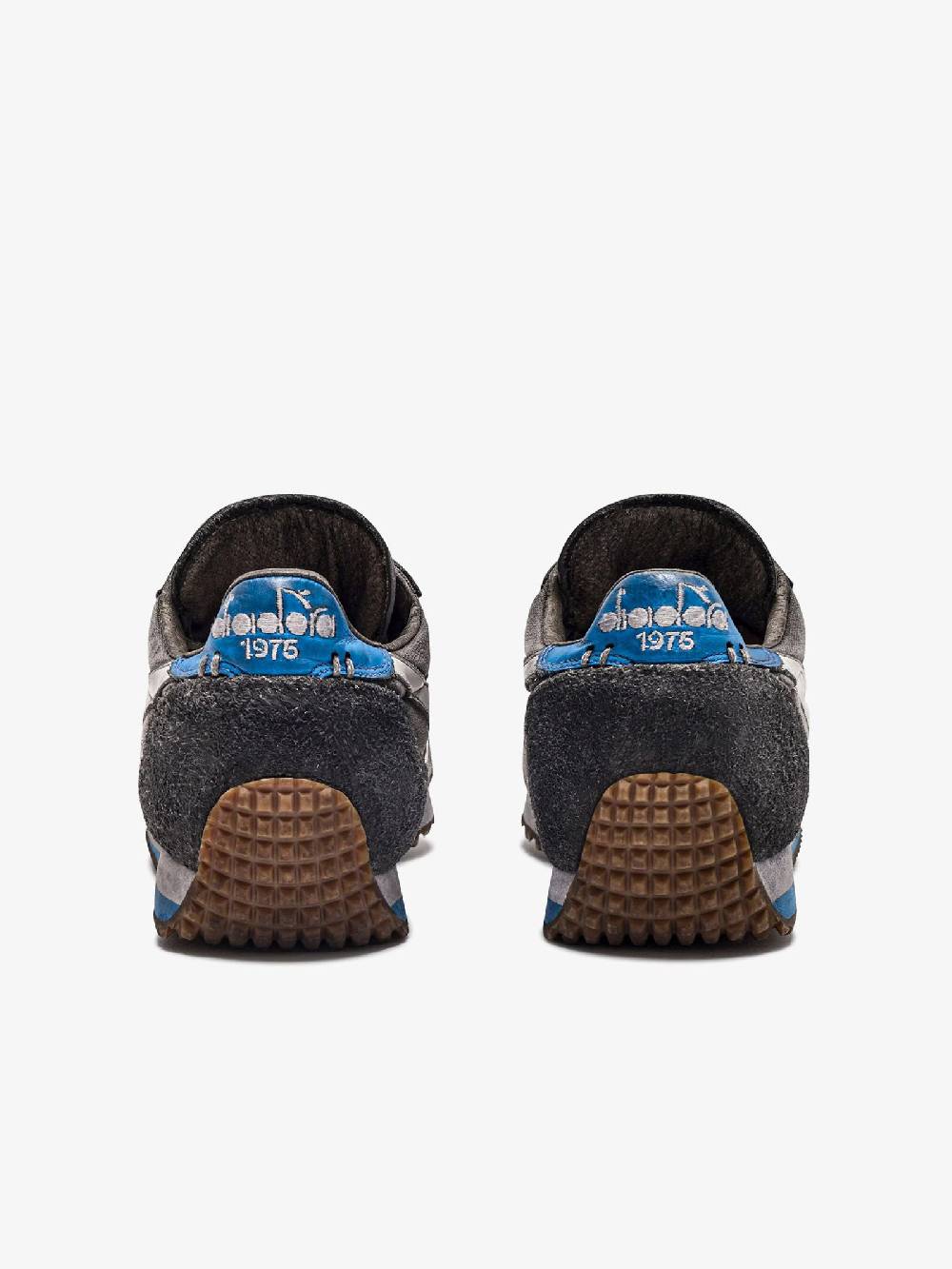 DIADORA Sneakers EQUIPE H DIRTY STONE WASH EVO 201.174736_ uomo pelle grigio Black Friday Prezzi