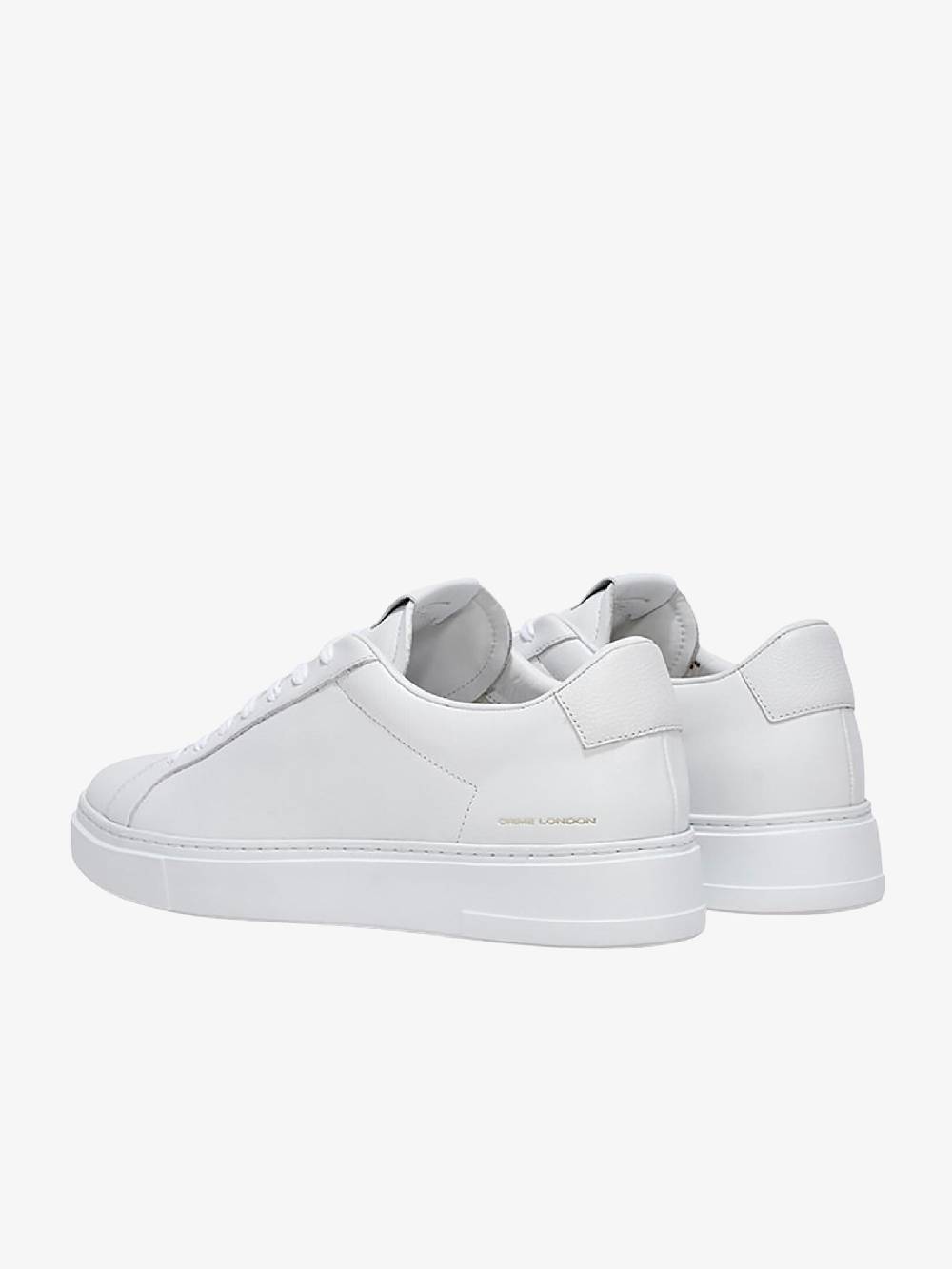 CRIME LONDON Sneakers EXTRALIGHT 13474P uomo in pelle bianca Promozione