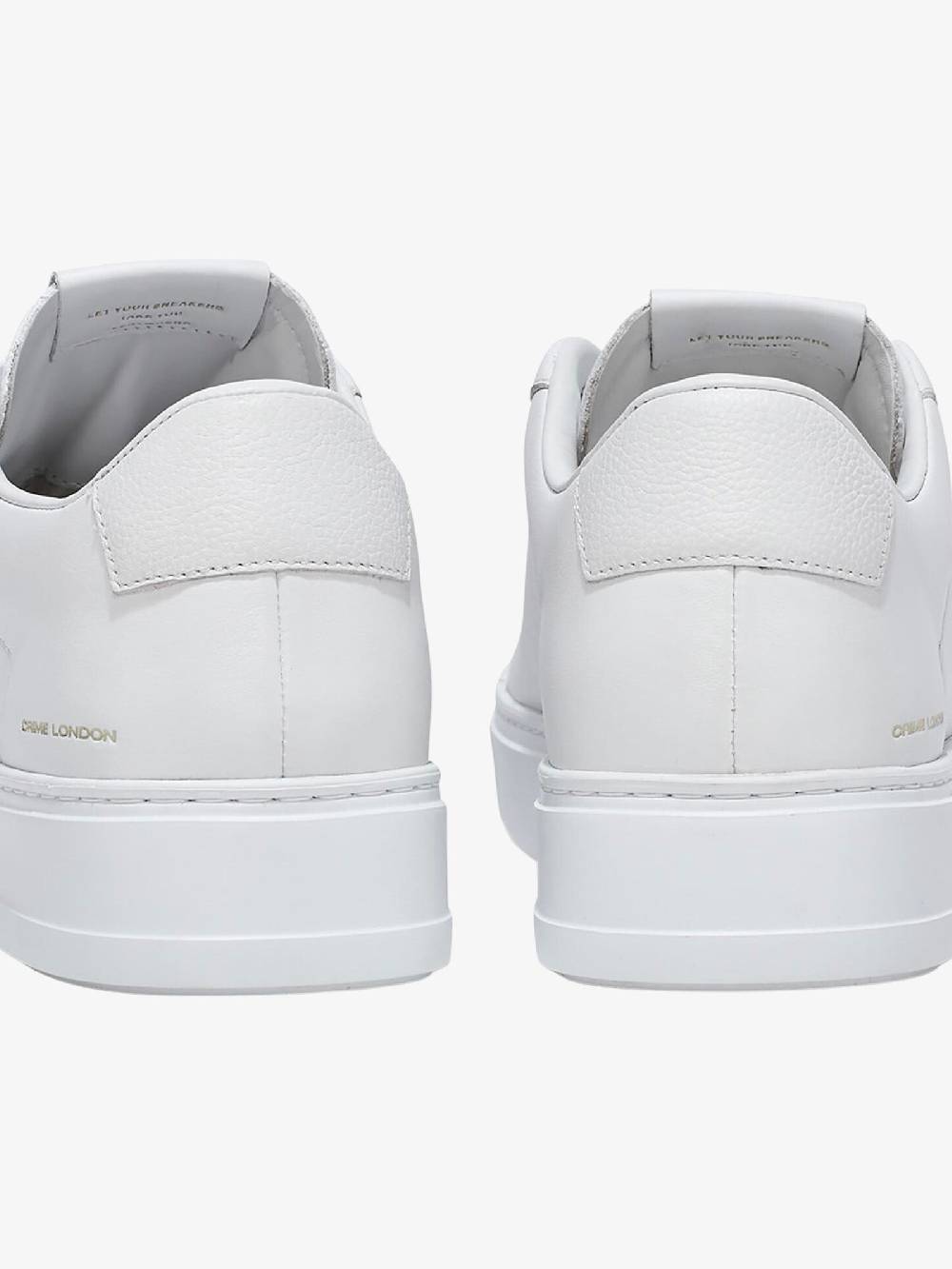 CRIME LONDON Sneakers EXTRALIGHT 13474P uomo in pelle bianca Promozione