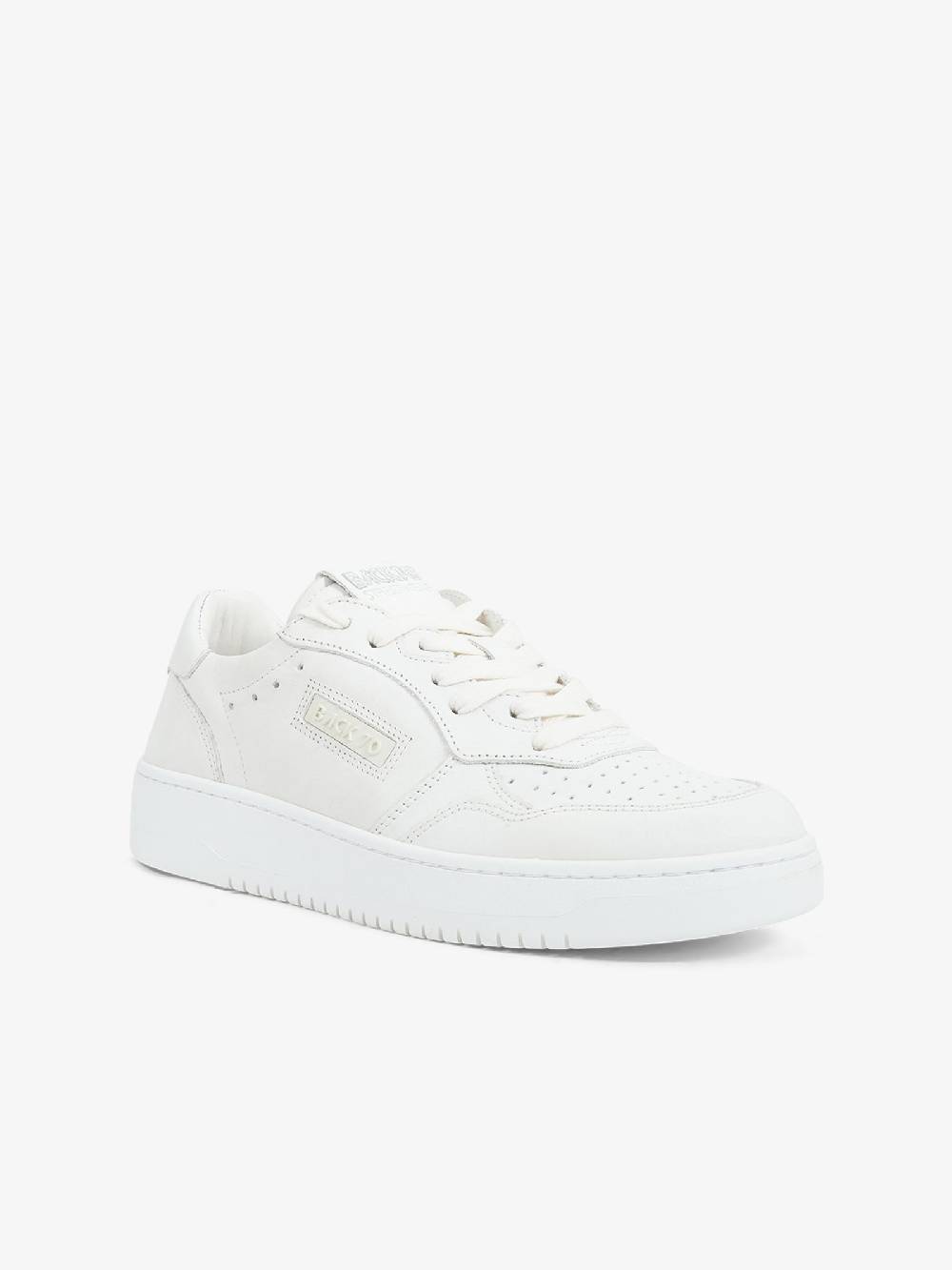 BACK70 Sneakers XSLAM P V2 uomo in pelle bianco Spedizione Gratuita