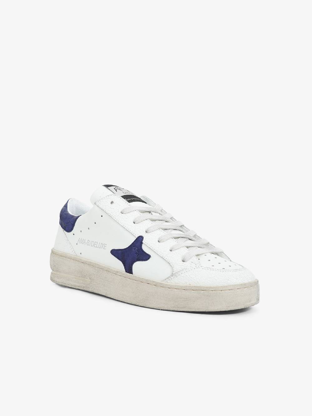 AMA BRAND Sneakers 2775 uomo in pelle bianco Pezzi Unici