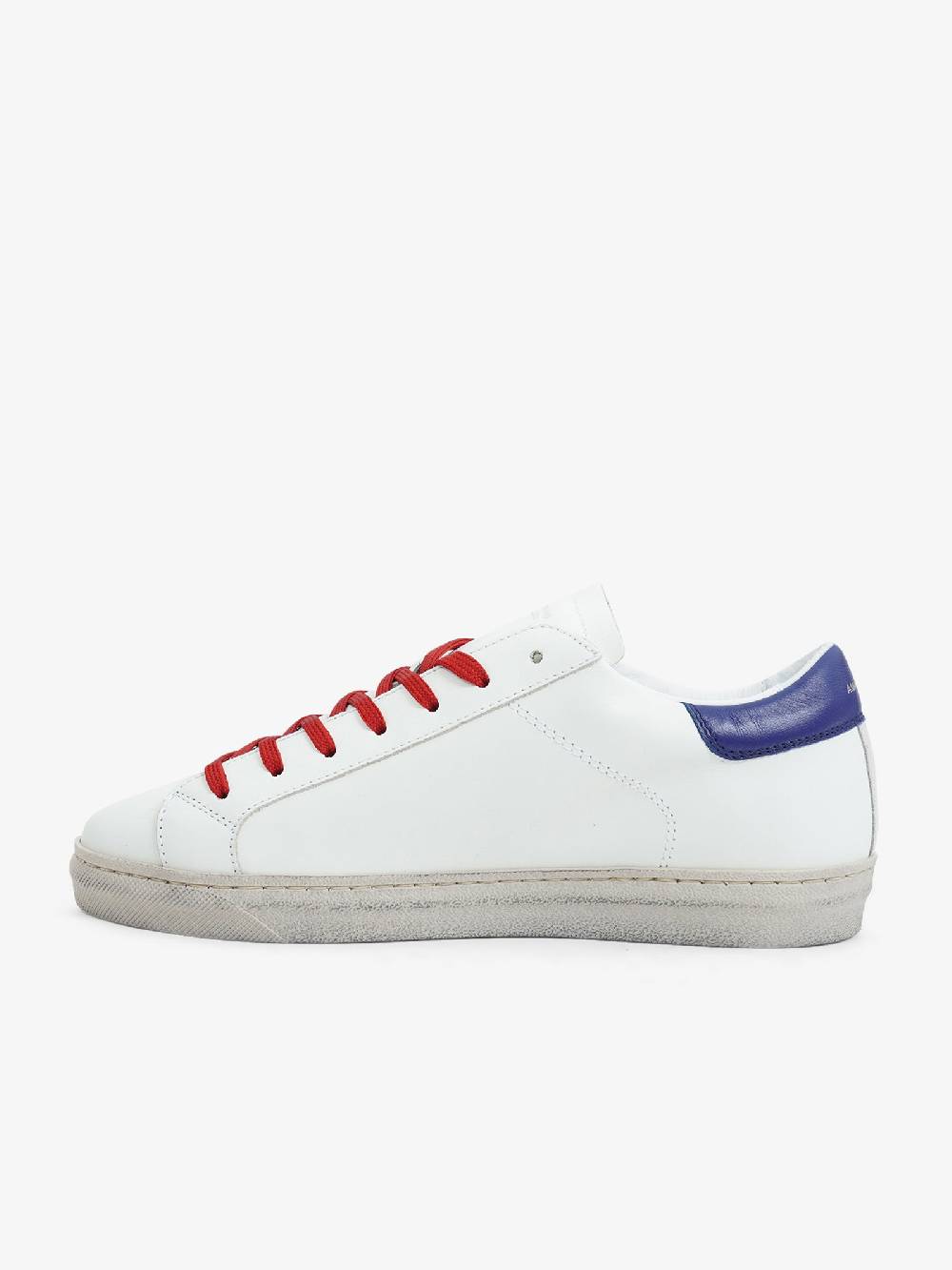 AMA BRAND Sneakers 2737 uomo in pelle bianco Soddisfazione Garantita
