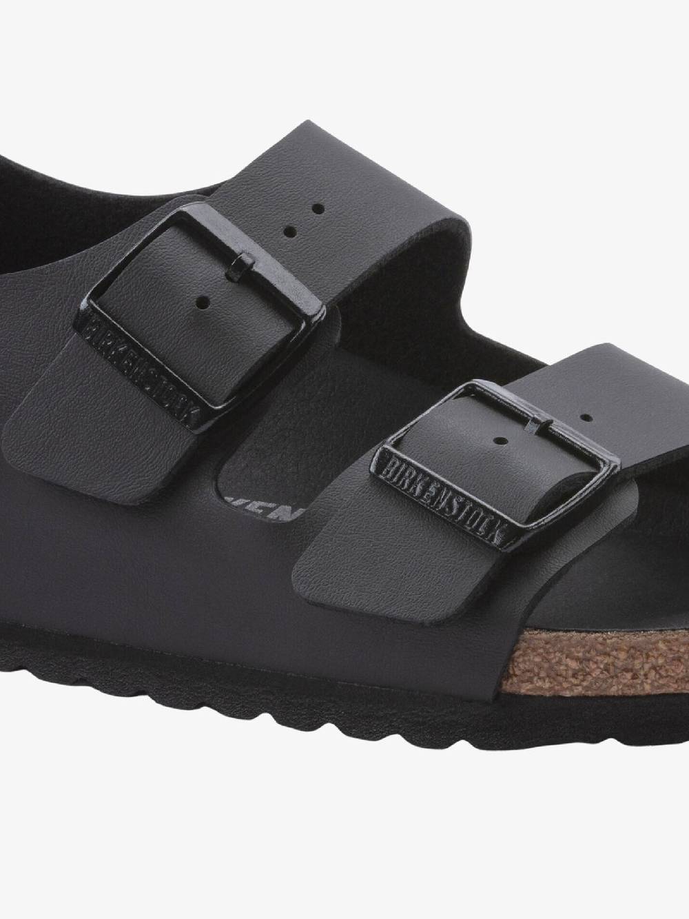 BIRKENSTOCK Ciabatte Milano BS uomo nere Promozione Limitata