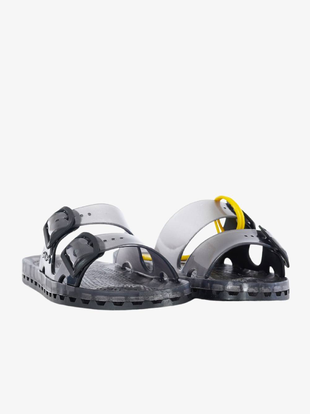 SENSI Ciabatte la jolla black fluo 4151/BF grigio Presa