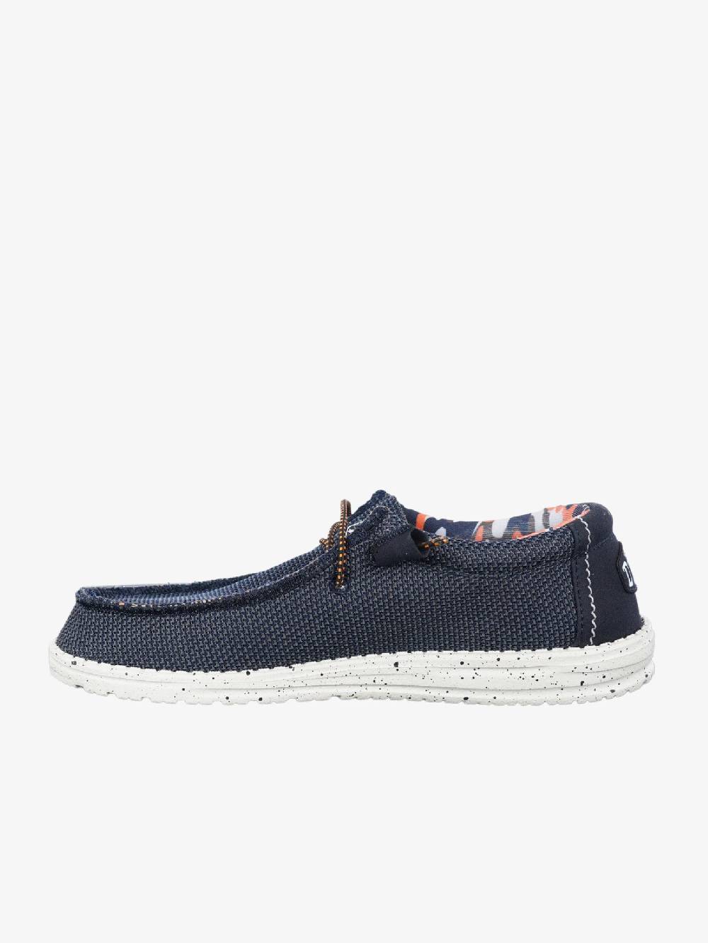 HEY DUDE Mocassini Wally Sox uomo blu In Vendita
