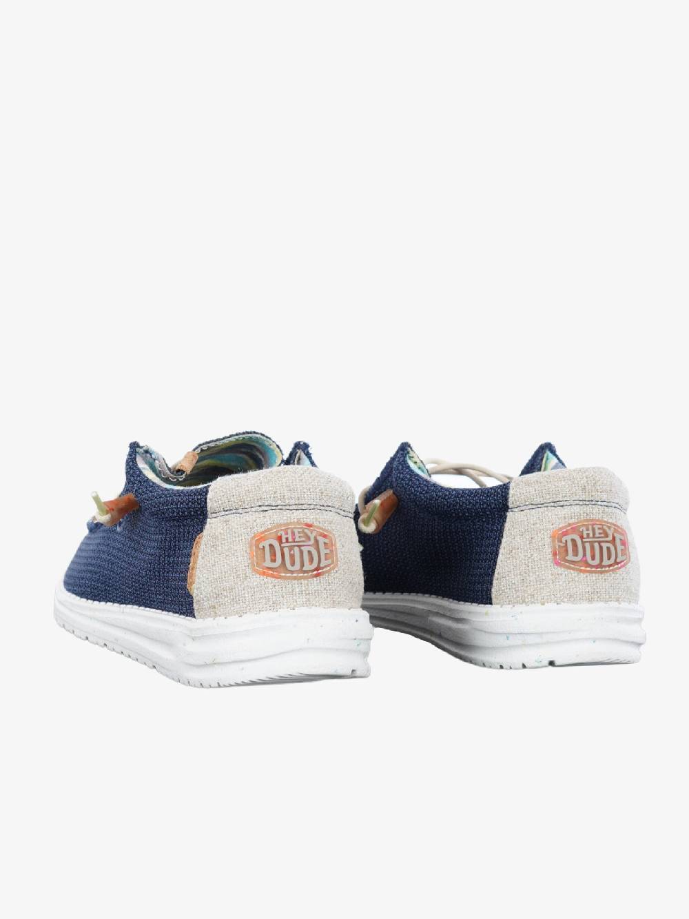 HEY DUDE Mocassini Wally Stretch uomo blu Vendita Calda
