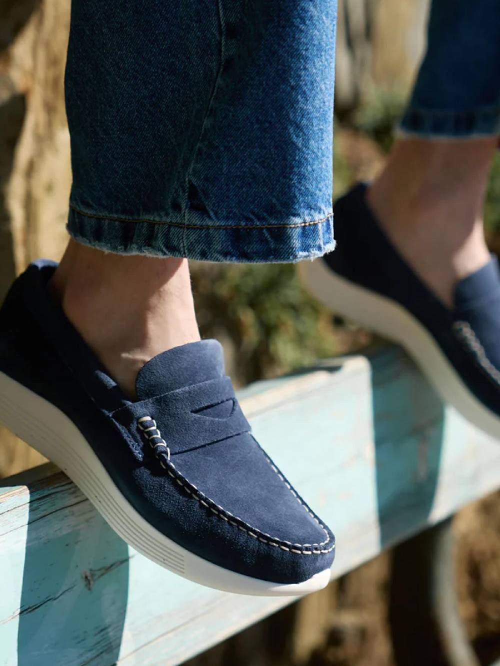 DOCKSTEPS Mocassini Independent 0084 Low M uomo blu In Saldo
