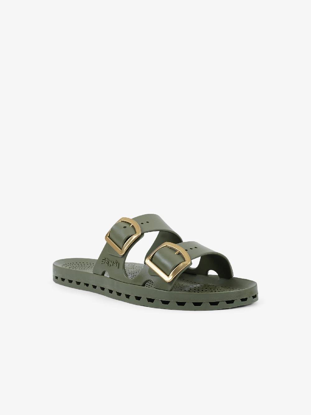 SENSI Ciabatte la jolla city 4153/C verde Offerta per la Festa della Mamma